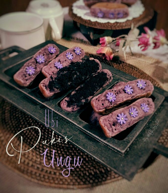 Foto resep Pukis Ubi Ungu