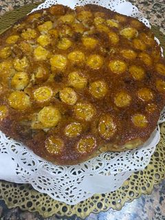 صورة لوصفة كيكة الموز بالكراميل