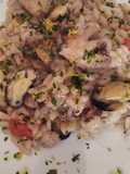 Risotto con cozze seppioline e calamari