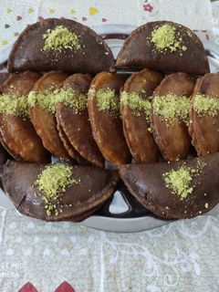 صورة لوصفة قطايف بالكاكاو