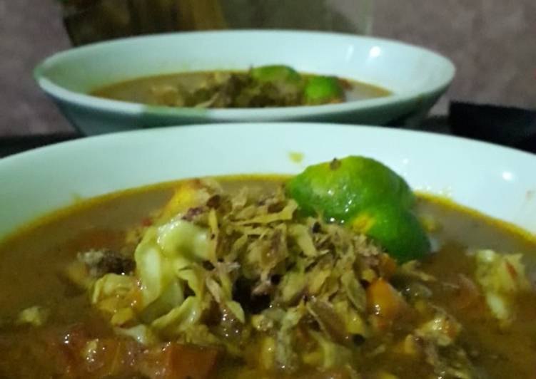 Tongseng ayam bumbu instant