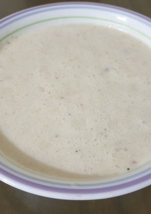 A picture of Cold sweet potato kheer.