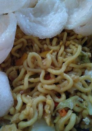Foto resep Kimchi fried noodle