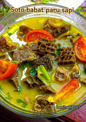 Foto resep Soto Babat Paru Sapi