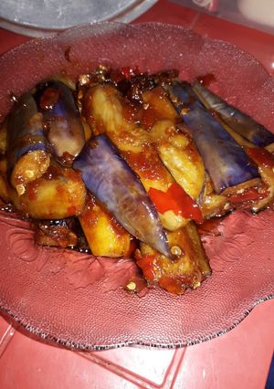 Foto resep Terong kecap pedas