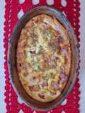 Clafoutis salado y saludable 🇫🇷 tomate cherry y queso 🍅 🧀