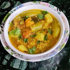 A picture of Split Lentil And Veggies.