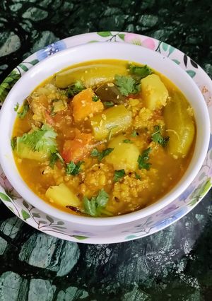A picture of Split Lentil And Veggies.