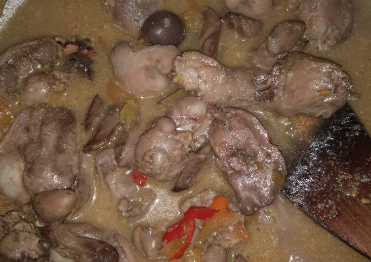 Ampela hati bumbu garang asem