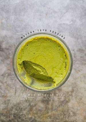 Gambar Matcha Tofu Pudding