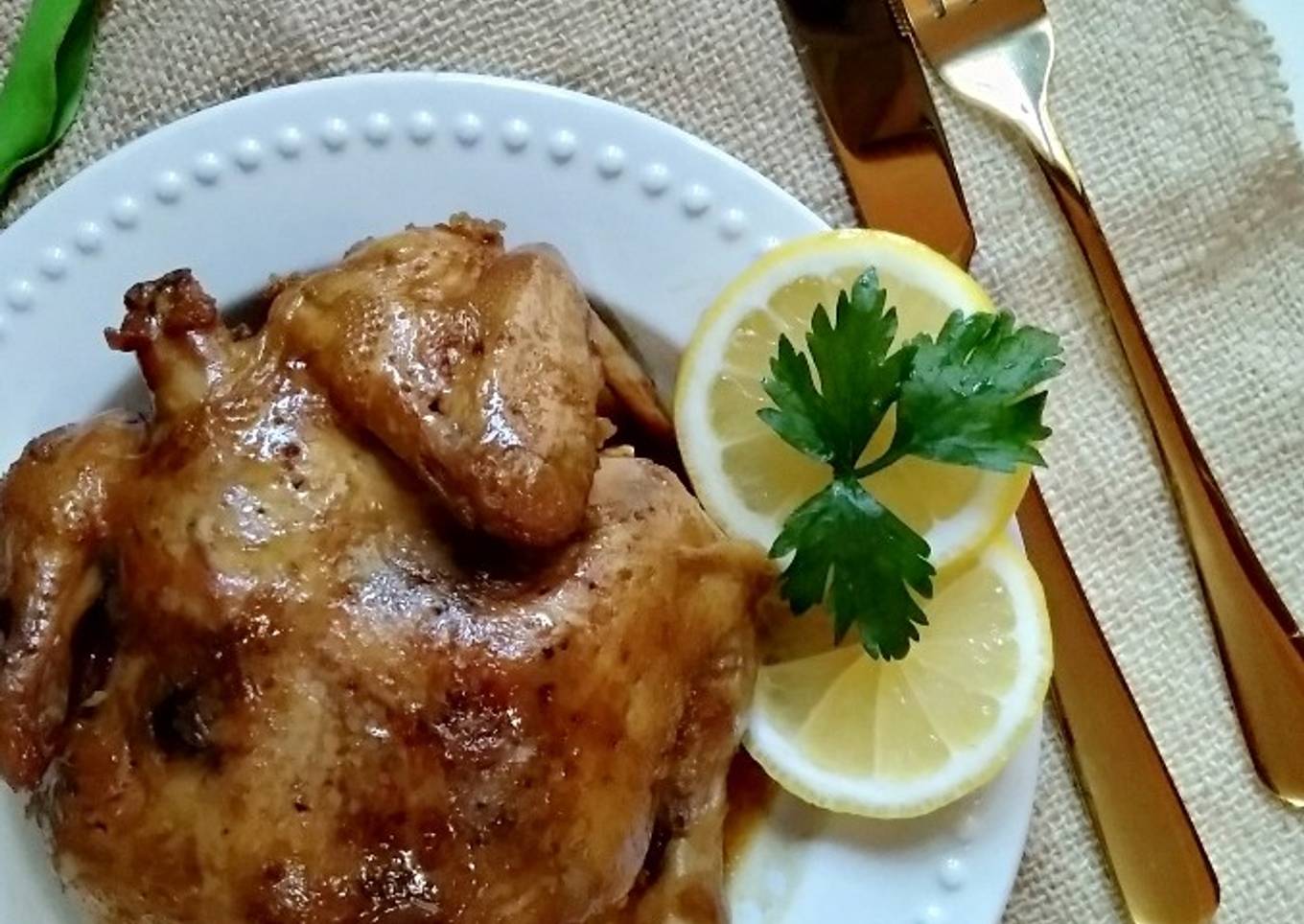 27.2~ Ayam Panggang *saos madu-lemon