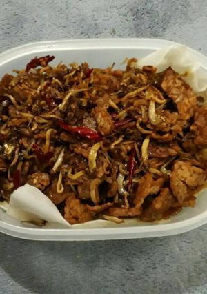Foto resep Teri Medan Tempe Kering Kecap