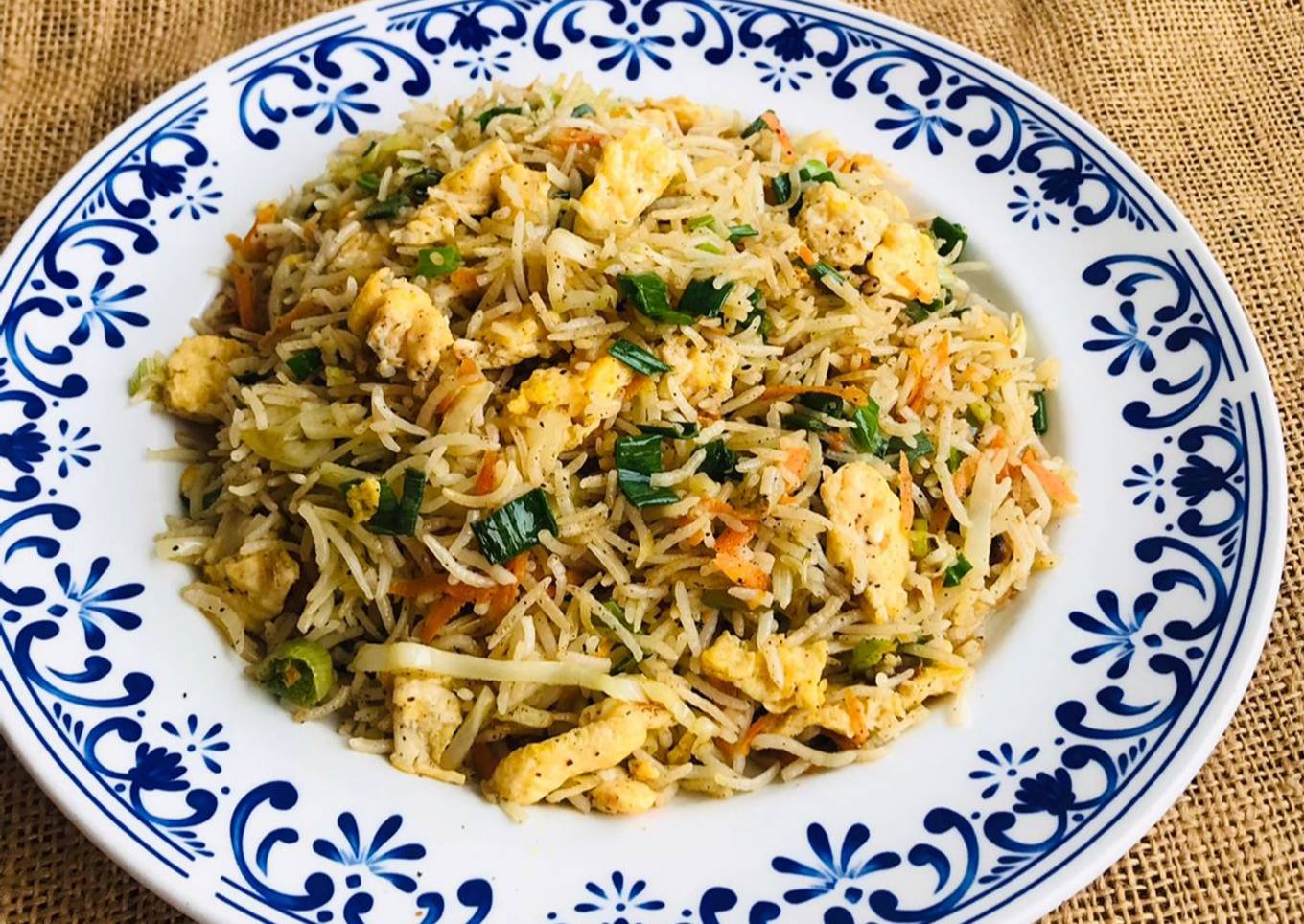 Egg fried rice 🇨🇳
