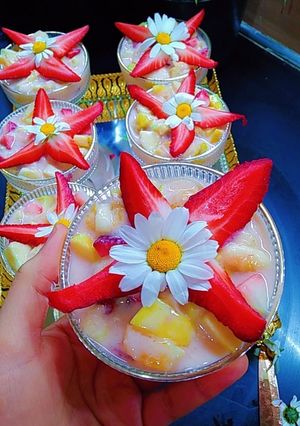 صورة لوصفة ​Salade de fruits - سلطة فواكه
