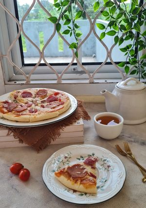 Foto resep Pizza Pepperoni