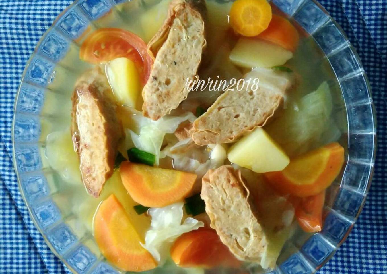 Sayur Sop Rolade Ayam