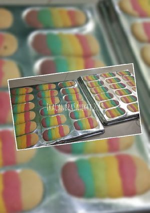Foto resep Lidah Kucing Pelangi