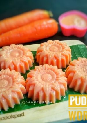 Foto resep Puding Jelly Wortel