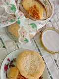 Galletas navideñas p/regalar c/2 harinas (arroz+coco)