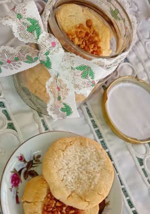 Una foto de Galletas navideñas p/regalar c/2 harinas (arroz+coco)