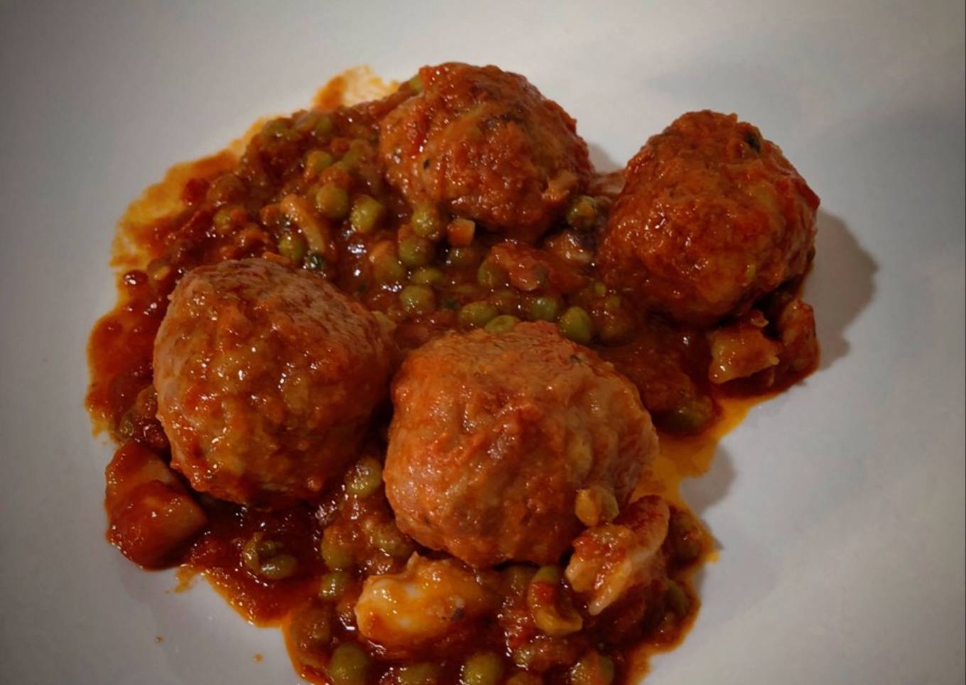 Albóndigas con sepia