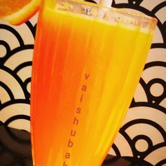 Orange Coco Sunset Mocktail A picture of Orange Coco Sunset Mocktail.
