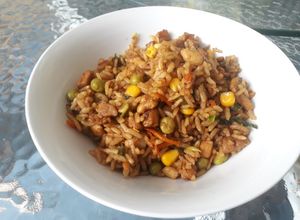 Arroz Frito Tailandes Una foto de Arroz Frito Tailandes
