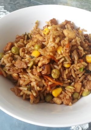 Una foto de Arroz Frito Tailandes