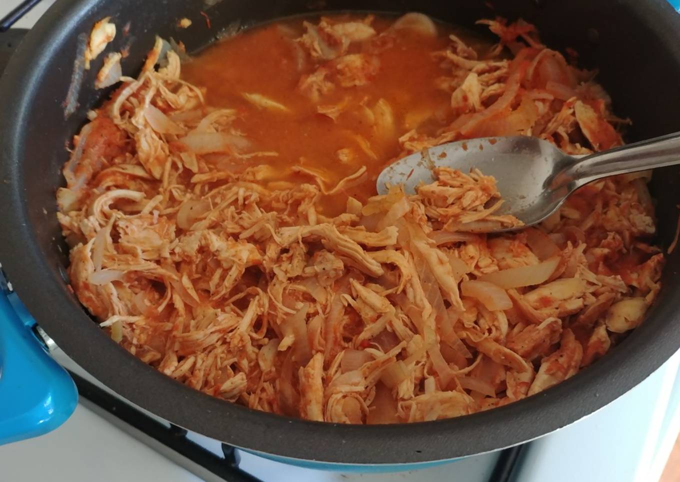 Tinga de pollo