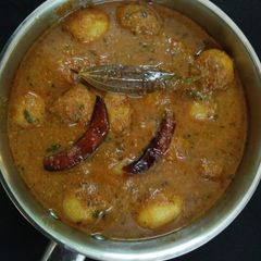 Kashmiri Dum Aloo A picture of Kashmiri Dum Aloo.