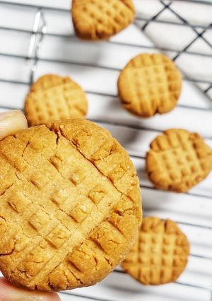 Foto resep Cashew Butter Cookies vegan gluten free