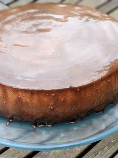 Une photo de Gâteau entremet chocolat poire