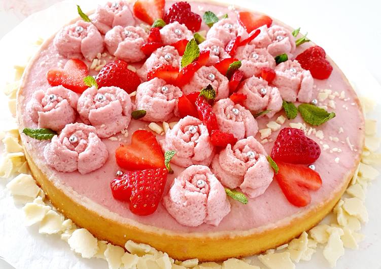 Tarte alla mousse di fragole