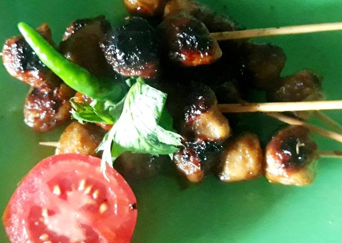 Resep Sate Baso Simple Oleh Umi Anfara Cookpad