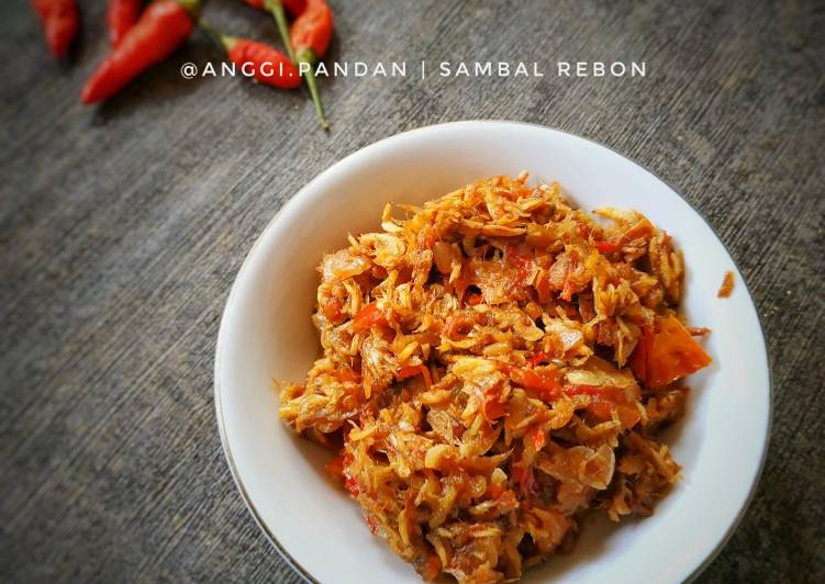 Resep Sambal rebon Anti Gagal