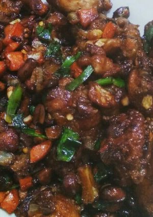 Foto resep Kung Pou chicken ala mama nadyne superr endulll😋