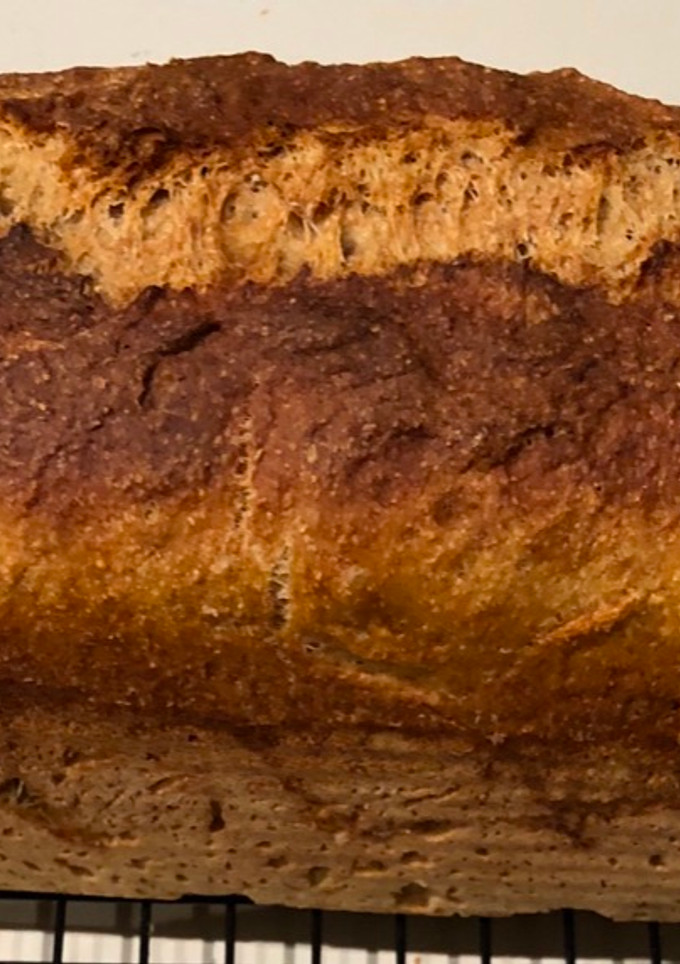 Una foto de Pan de leche y harina integral