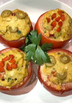 Una foto de Tomates rellenos