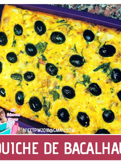 Foto de Quiche de bacalhau