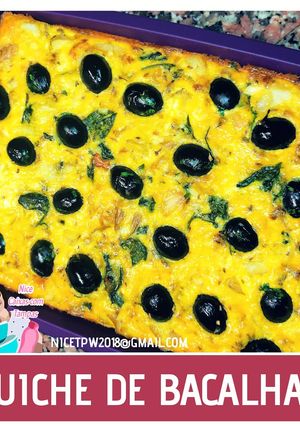 Foto de Quiche de bacalhau