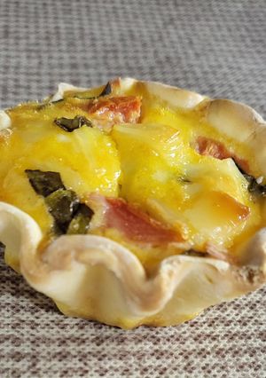 Una foto de Mini tartaletas Primavera sin gluten