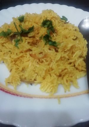 A picture of Onion Rice.