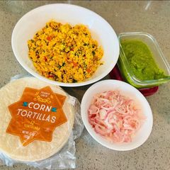 A picture of Tofu Bhurji.