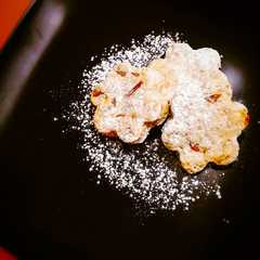 A picture of Galletitas Integrales Veganas de Mandarina Caramelizada.