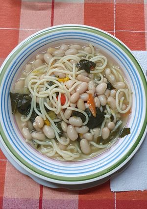 Una foto de Porotos al estilo de mi suegra