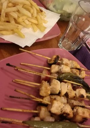 صورة لوصفة شيش طاووق