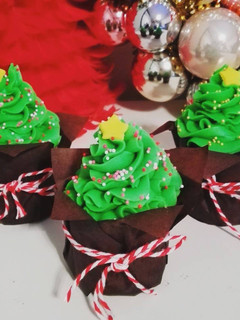 Una foto de Cupcakes de manzana especiada