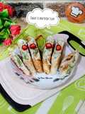 Dadar Selada Putih Telur