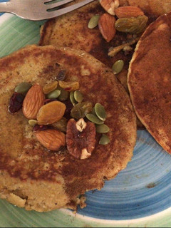 Una foto de Pancakes de proteína