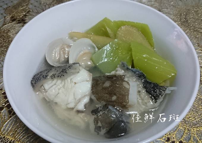 芥菜龍膽石斑魚湯（刈菜過魚湯） 食譜成品照片